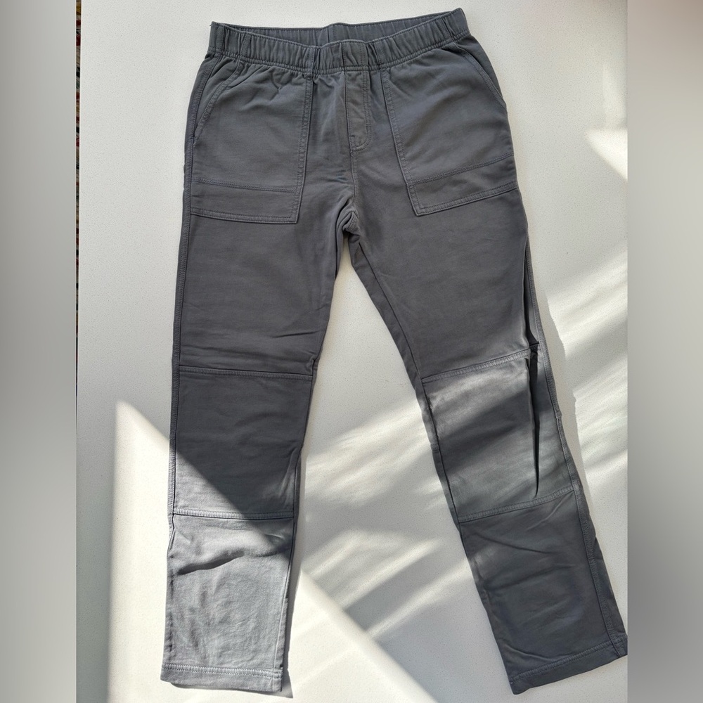 Tea Collection Boy’s Play Wear Pants - Gray, Size 16